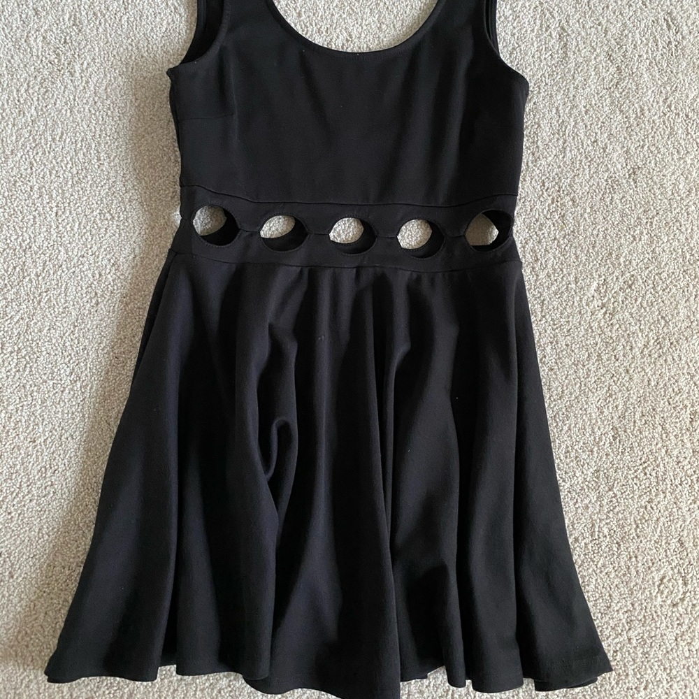 Nasty Gal Cut-our skater mini Dress